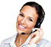 Woman with headset
